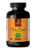 Cholesterol Clarity - HOLY Basil 745MG - TULSI Extract - holy Basil Capsules - 1 Bottle (60 Capsules)