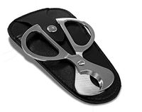 Stainless Steel Scissor Cigar Cutter