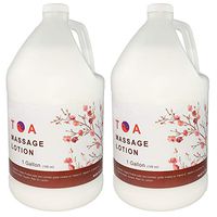 TOA Unscented Massage Lotion Body Moisturizing Gallon Bottle (2 Gallons)