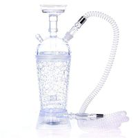 XZYP Arabian Modern Hookah Suit, Hookah Product Acrylic Hookah Set Complete Hookah Shisha,Clear