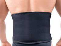 Back Soft Brace Ice Compression Wrap - Large, (Fits Up to 72' Waist - 260 lbs or 6'4" or More) ne