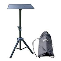 Laptop Projector Tripod Stand - Adjustable Table with Sturdy Base - Portable Set with Storage Bag 30" - 44"