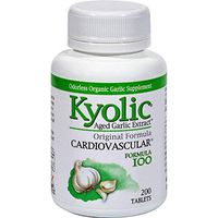 Kyolic, Garlic Green 100 Hi Potency Yeast Free, 200 Tablets
