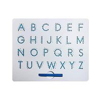 BABINANA Number/Letter Magnet Board for Kids Educational Toy Magnetic Balls Tablet (A)