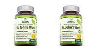 Herbal Secrets St. John's Wort 700 180 Capsules - Supports feelings of calm and relaxation* Helps maintain a positive mood* (Pack of 2)