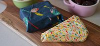 3 Large Beeswax Food Wraps