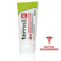 Terrasil® Wound Care - 3X Faster Healing, Dr. Recommended, Infection Protection Ointment for Bed sores, Pressure sores, Diabetic Wounds, ulcers, cuts, scrapes, and Burns (50 Gram Tube max)