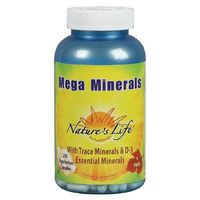 Nature's Life - Mega Minerals-Full Range, 250 capsules