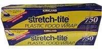 Kirkland Signature Stretch-Tite Plastic Wrap, 2 Count