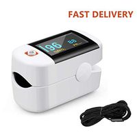 Fingertip Pulse Oximeter, Large LED Display Portable Blood Oxygen Meter Finger, Hand Oximeter, Blood Oxygen Saturation Monitor for Pulse Rate, Heart Rate Monitor Oxygen Saturation Monitor