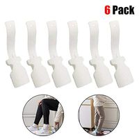 XHSP 6 Pcs Lazy Shoes Helper,Shoe Lifting Helper Easy on Easy Off,Portable Travel Handled Shoe Horn, Sock Slider Handled Shoe Horn for Seniors, Elderly, Disabled 2020 New