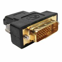 DVI Male to HDMI Female Adapter Gold Plate