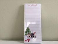 Graphique de France " Merry & Bright" Magnetic List Pad