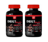Stamina Pill for Men - Energy Booster for Men - Guarana Energy Pills - 2 Bottles 120 Tablets