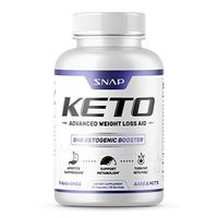 Keto Diet Pills - Weight Loss Pills by Snap Supplements - MCT Oil Diet Supplement - Ketogenic Ketosis 700mg Formula - L-Arginine - Suppresses Appetite, Supports Metabolism - 60 Capsules