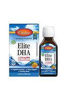 Carlson - Elite DHA, Norwegian Fish Oil Concentrate, 2270 mg DHA Professional Strength, Cognitive Function & Vision Support, Orange, 100 mL
