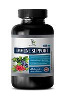 antioxidant Defense Complex - Natural Immune Support Complex 1550MG - Powerful ANTIOXIDANTS - Best Herbs - Turmeric Organic - 1 Bottles (60 Capsules)
