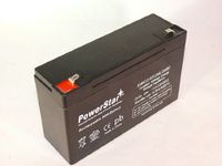 PowerStar AGM6V1.2-08 6V44; 1.2Ah GE Interlogix 60-914 Back-Up Battery for GE Simon 3 & GE XT Panel