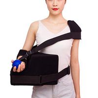 JIN Shoulder Abduction Sling Stabilizing Support Pain Relief Arm Pillow for After Surgery Work Out Immobilizer for Injury Support,Rightarm