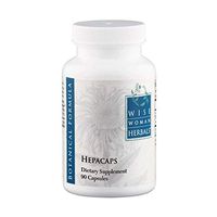 Wise Woman Herbals – Hepacaps – 90 Caps, 550 mg – All-natural Milk Thistle Liver Cleanse – Supports Liver Health, Protection, and Detox – Promotes Normal Healthy Gallbladder, and Digestion