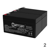 Mighty Max Battery 12V 1.3Ah Battery Replacement for Double Tech DB12-1.3 - 2 Pack Brand Product