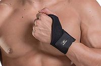 COPPER HEAL Adjustable Wrist Support Brace - Suitable for Both Right & Left Hands Strap Short Sleeves Wraps Medical Recovery Pain Relief