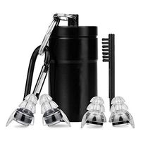 Noise Cancelling Ear Plugs - Earplugs for Concerts Musicians, High Fidelity Acoustics for Travel, Sleeping, Swimming, Shooting Motorcycles and Isolate Industrial Sounds - Two Sizes