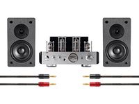 Monoprice 113807 Stereo Tube Amp System with Bluetooth & Speakers
