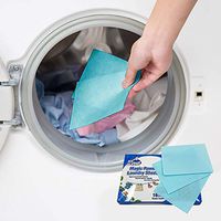 MR STRONG Fabric Softening Dryer Laundry Sheets Light Scent Detergent Fabric Softener Stain Lifter and Static Guard 16PCS X 3