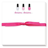 NAIL POLISH DOODLE NOTEPAD