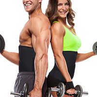 Picotee Back Brace Support Belt Lumbar Support Band Back Pain Relief (XL, Black)