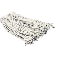 Cotton Wet Mop Head Absorbent Narrow Band Quick Spill Cleanup Refill Reusable for Home Office Kitchen Commercial Industrial Janitor Cleaning-White (12)