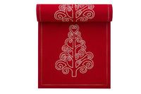 MYdrap SA20N1/701-0 Cotton Luncheon Napkin, 7.9" Length x 7.9" Width, Red Tree (10 Rolls of 20)