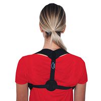 Modvel Breathable Posture Corrector for Men & Women | Adjustable (25”-45”) Back Support Posture Brace | Comfortable Clavicle | Relieve Back Pain & Reduce Pressure On Spine | Bonus Comfy Pads (MV-130)