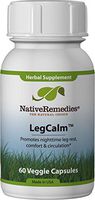 Native Remedies LegCalm - All Natural Herbal Supplement for Rested Legs at Night - Promotes Nighttime Leg Rest, Comfort and Circulation - 60 Veggie Caps