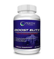 Testosterone Booster Male Performance Enhancement Supplement Boost Elite All Natural Herbal Pill Boost Muscle Growth Improve Libido Mood Energy Strength Stamina Made n USA