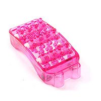 Plastic Foot Massager Roller, Relieve Plantar Fasciitis, Stress, Heel, Arch Pain - The Original - Shiatsu Acupressure Relaxation for Home, Office, Travel