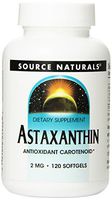 Source Naturals Astaxanthin 2 mg Antioxidant Carotenoid - 120 Softgels