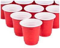 Disposable Shot Glasses – 200 Pack Plastic Shot Glasses – Perfect for Parties, Tailgating, Jello Shots, 1.8oz, Red, 2 x 1.9 Inches