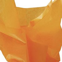10ea - 20 X 26 Pumpkin Tissue Paper