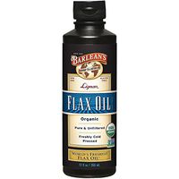 Barlean’s Organic Lignan Flax Oil, 12-oz