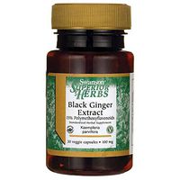 Swanson Black Ginger Extract 100 Milligrams 30 Veg Capsules