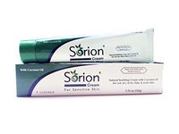 Sorion Sensitive Cream (50 Grams) - Ideal for Sensitive Skin with Shea Butter and Coconut Oil for Red, Dry, Itchy Scales and Flakes