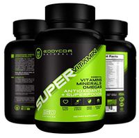 Bodycor SuperVitamin All Natural Multivitamin Superfood Supplement (150 Capsules), Complete Formula with Vitamins, Minerals, Antioxidants & Essential Fatty Acids for Mental & Physical Health