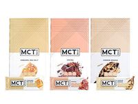 MCT Co, MCTBar, 12 Each of Cocoa, Cookie Dough & Caramel Sea Salt, 1.34 oz, Variety Pack of 36