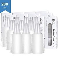 200 pcs Ear Thermometer Probe Covers Disposable Earmuffs Ear Thermometer Earcap Replacement Lens Filters Covers for Braun ThermoScan