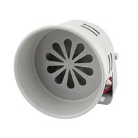 eDealMax MS-290 en Plastique gris industriel Alarme sonore moteur sirène 120dB DC 12V