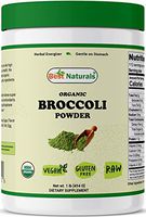 Best Naturals Certified Organic Broccoli Powder 1 Pound (454 Gram), Contains Naturally Occurring Sulphoraphane, Fiber, Amino Acids, Antioxidants and Flavonoids