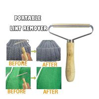 sakd 2pcs Lint Remover Manual Clothes Epilator Laundry Cleaning Tools Hairball Fuzz Shaver Simple Quick Clothing Furniture Epilator (1PC)