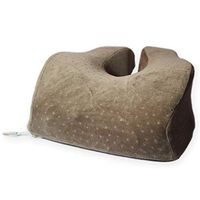 Relaxso EZSLEEP Face Down Speaker Pillow, Silky Plush Mocha